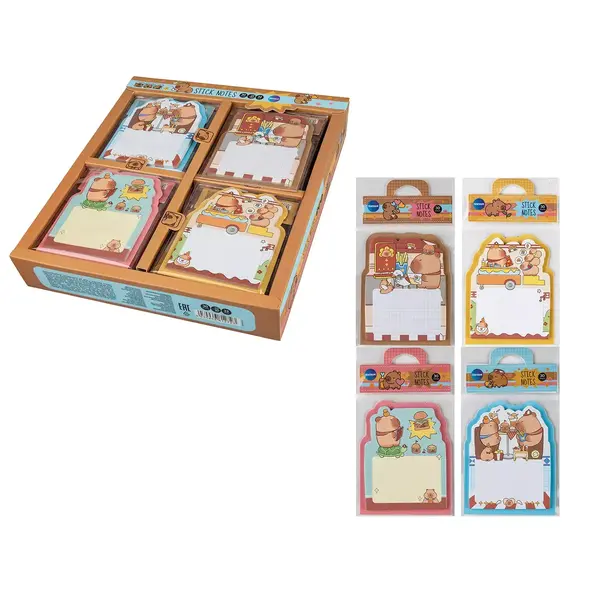 Centrum Capybara sticky notes