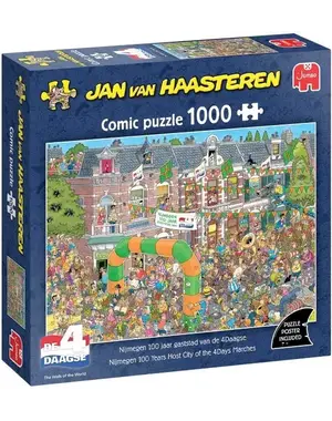Jumbo Nijmeegse vierdaagse 100 jaar gaststad