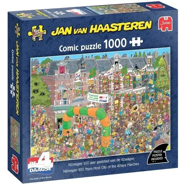 Jumbo Nijmeegse vierdaagse 100 jaar gaststad