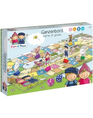  Fien en Teun Ganzenbord spel