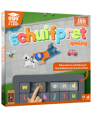 999 Games Schuifpret Spelling