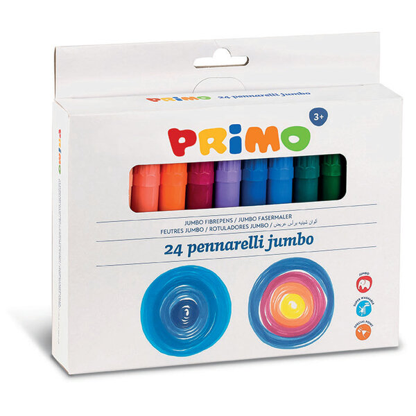 Primo Viltstiften met dikke punt - 24 stuks