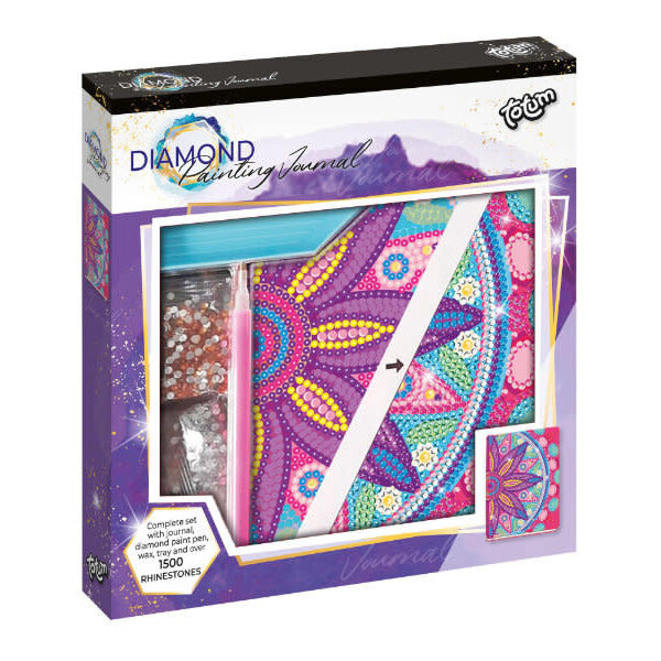 Totum Diamond Paint Notebook bloem