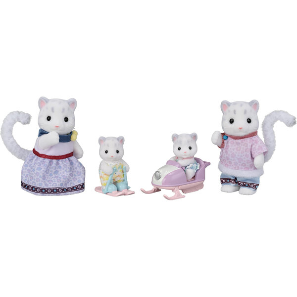 Sylvanian Families 5814 - Familie Sneeuw luipaard