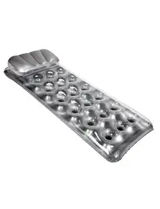Intex Pocket luchtbed transparant zilver - 188 x71 cm