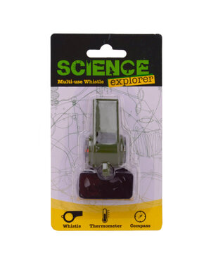 JohnToy Science Explorer fluit met thermometer en kompas