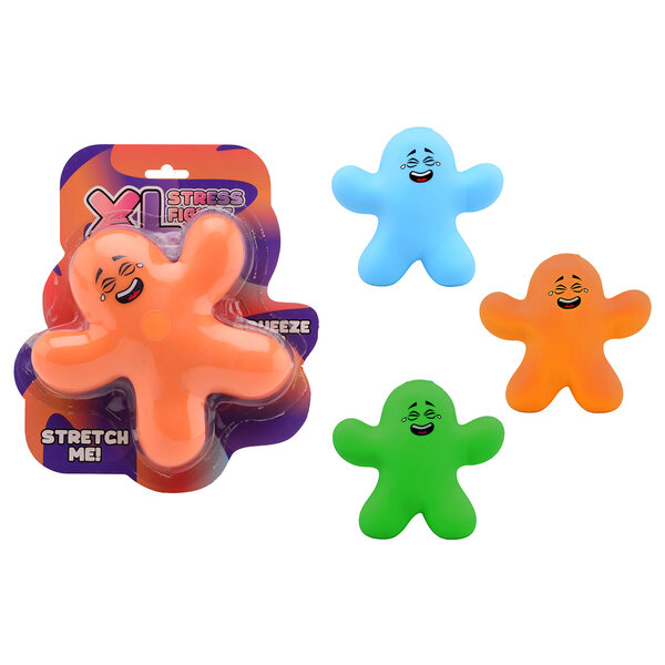 JohnToy Squeeze Stress figuur XL - 23,7 x 21,0 x 4,5 cm