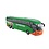 Kids Globe Bus met licht, geluid en pull back - 18.5 cm