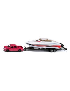 Siku 2568 - Ford F150 met motorboot