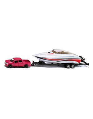 Siku 2568 - Ford F150 met motorboot