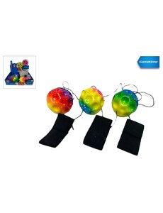 Gametime Vangbal met polsband Neon kleuren