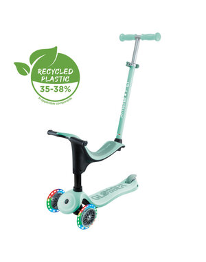  Step Globber Go Up Sporty Lights Mint 360
