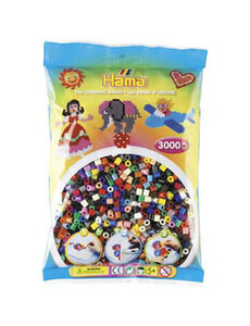 Hama Strijkkralen gemengde kleuren - 3000 stuks