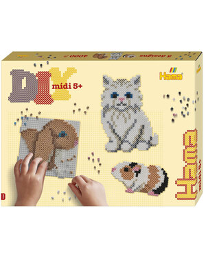 Hama Strijkkralenset Schattige dieren - 4000 stuks