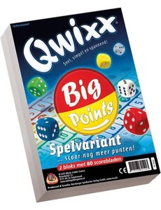 White Goblin Games Qwixx - Scoreblok Big Points 2 stuks