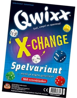 White Goblin Games Qwixx - Scoreblok X-change 2 stuks