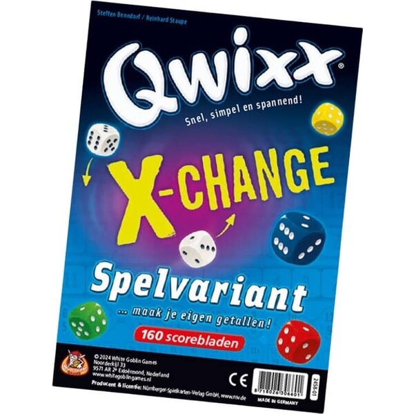 White Goblin Games Qwixx - Scoreblok X-change 2 stuks