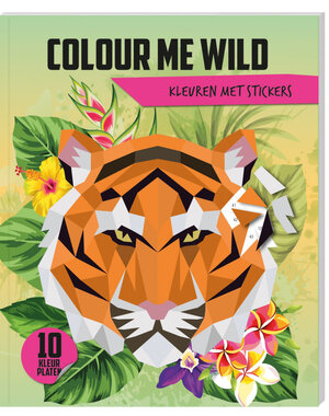 Image Books Sticker op nummer - Colour me Wild