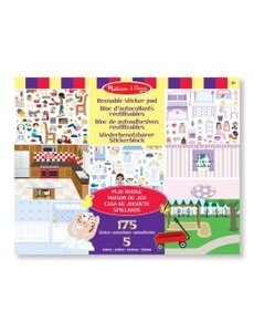 Melissa & Doug Herbruikbaar stickerboek in en om het huis (uitlopend)