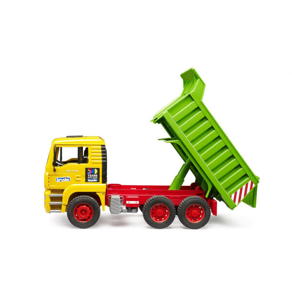 Bruder 1066 - MAN Kiepwagen - 50 jaar jubileum Retro kleuren