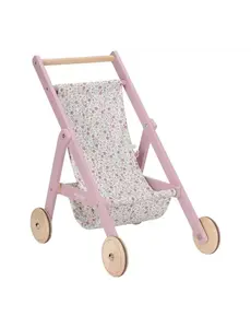 Little Dutch Poppenbuggy hout