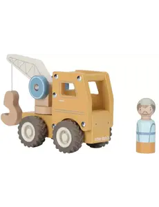 Little Dutch Kraanwagen hout
