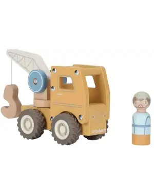 Little Dutch Kraanwagen hout