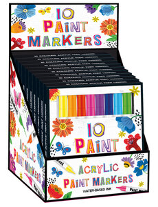 Interstat Paint markers / verfstiften 10 stuks