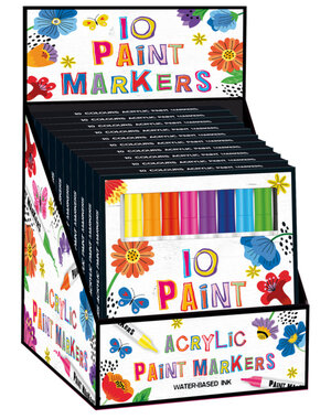 Interstat Paint markers / verfstiften 10 stuks