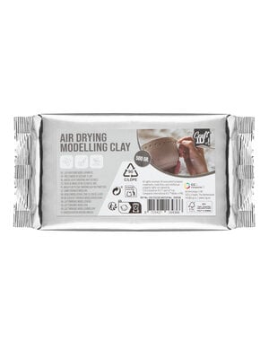  Boetseerklei wit - luchtdrogend - 500 gram