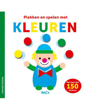 Ballon Plakken en spelen met kleuren - stickerboek