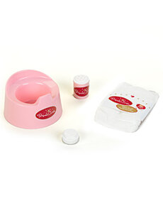 Poppenpotje met accessoires