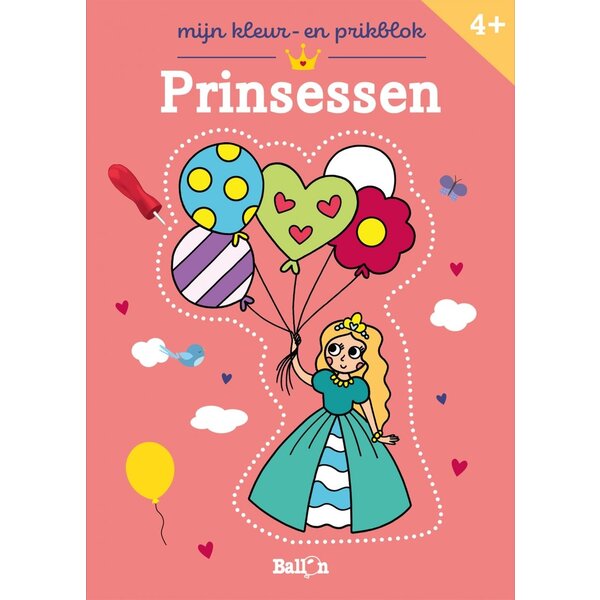 Ballon Prikblok Prinsessen