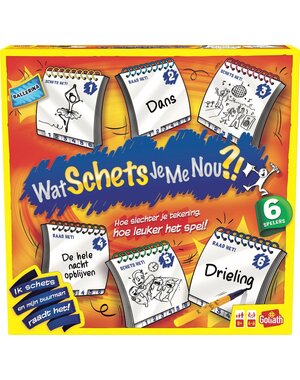 Goliath Wat schets je me nou ?!  Voor 6 spelers, grote verpakking