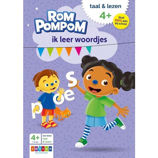 Zwijsen Rompompom boekje - Ik leer Woordjes