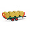 Bruder 2220 - Balentransporter met 8 ronde hooibalen