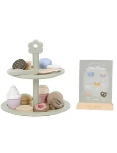 Little Dutch Etagere met gebak