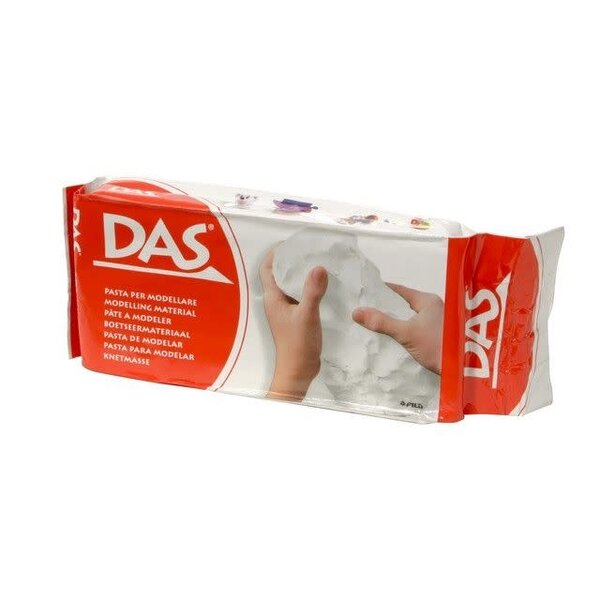 Boetseerklei DAS -500 gram wit