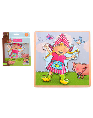 Jouéco Fien en Teun Houten puzzel Fien