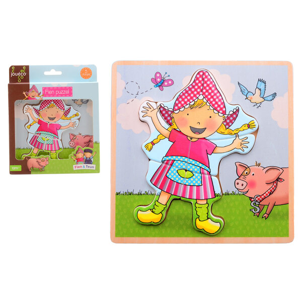 Jouéco Fien en Teun Houten puzzel Fien