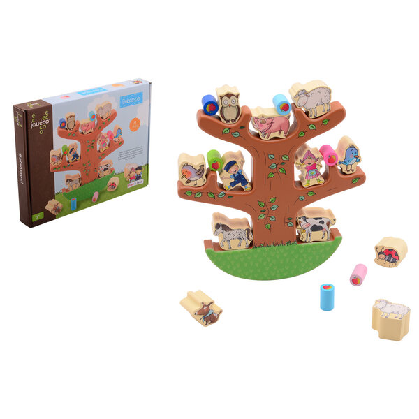 Jouéco Fien en Teun spel balanceerboom