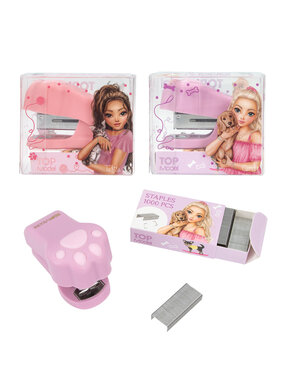  TOPModel mini nietmachine set KITTY & DOGGY