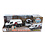 Kids Globe VW Transporter met Minigraver op aanhanger - met pull back functie
