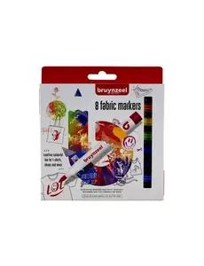 Bruynzeel Textiel stiften 8 stuks