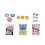Fluffy menu snack zakjes, pluche, 21 cm, div. kleuren