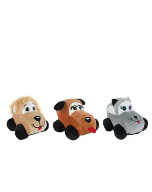 Mini Club Pluche dier auto, 15 cm, div. kleuren