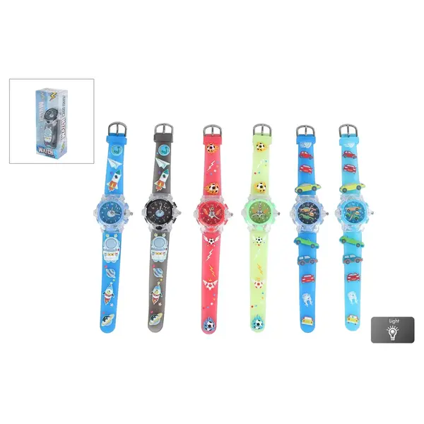 Horloge analoog met licht