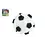 Squeeze puffer voetbal - 7 cm