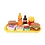 Speelset fastfood Mini Menu 8/9 delig 4ass. - 10x16,5cm