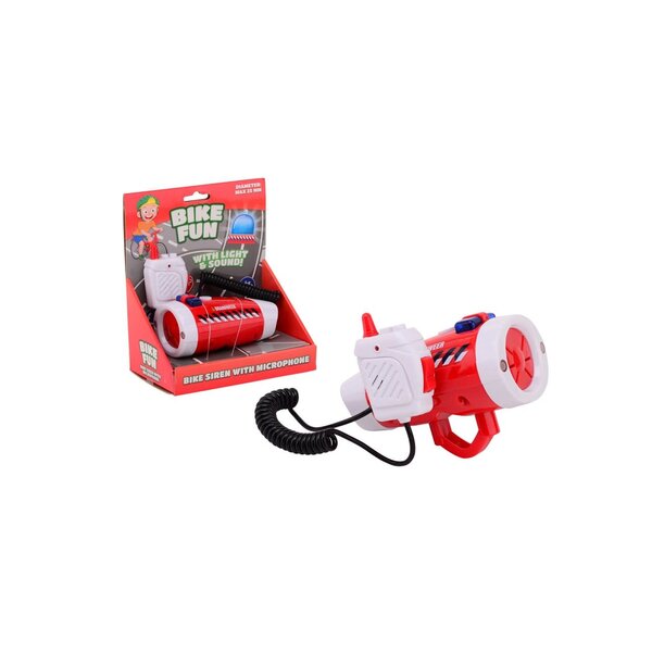 JohnToy Brandweer sirene met microfoon